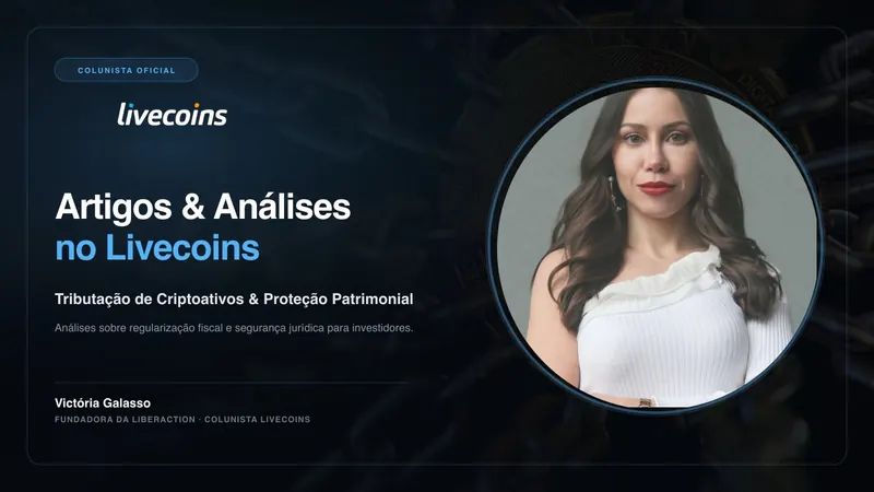 Colunas e análises de Victória Galasso no portal Livecoins